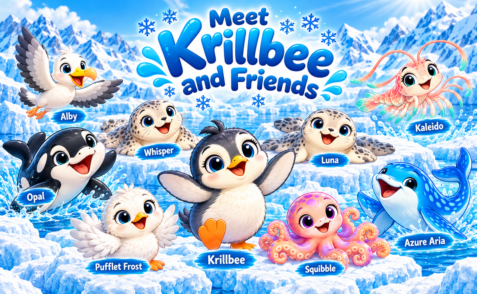 Krillbee and Friends
