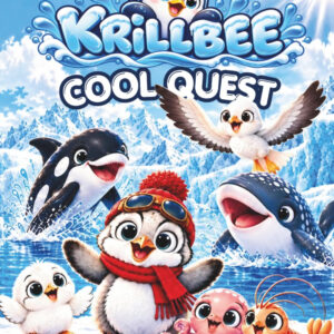 Krillbee's Cool Quest Coloring Book Front Cover